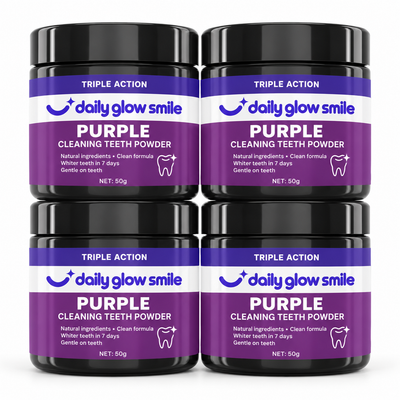 EcoBrightSmile® Triple Action Teeth Whitening Powder