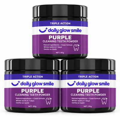 EcoBrightSmile® Triple Action Teeth Whitening Powder
