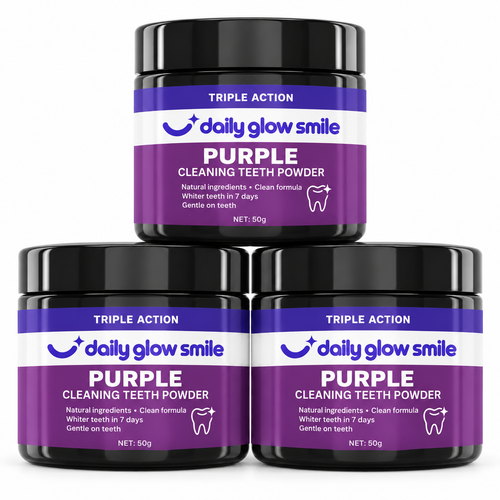 EcoBrightSmile® Triple Action Teeth Whitening Powder
