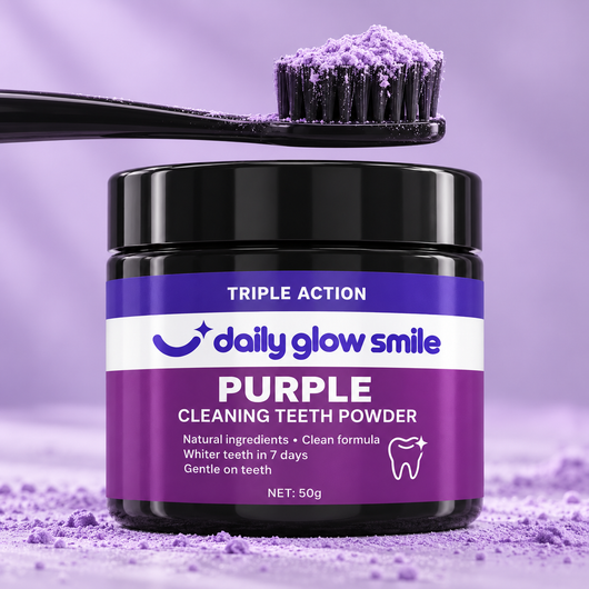 EcoBrightSmile® Triple Action Teeth Whitening Powder
