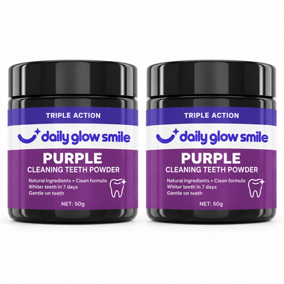 EcoBrightSmile® Triple Action Teeth Whitening Powder